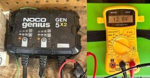 12V lifepo4 battery charge