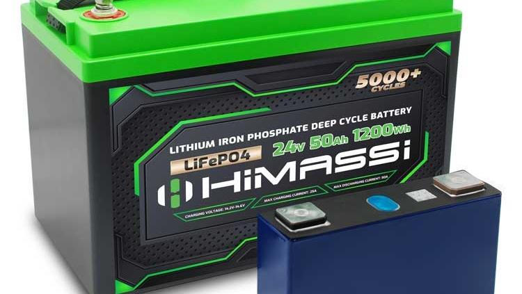 marine battery 24v 50ah lifepo4