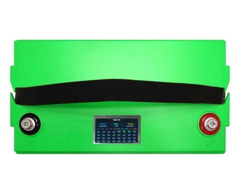 built in lcd display 12v 100ah