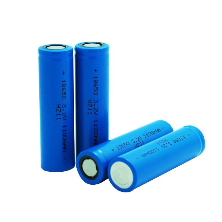18500 3.7v 1100mah Lithium battery