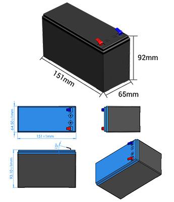 12V-7Ah Lithium Battery