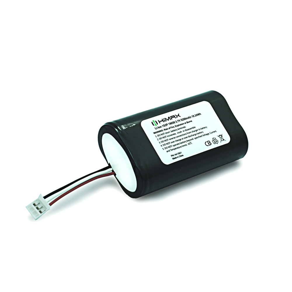 Replacement Li Ion 2P1S 3.7V 5200mAh Custom Lithium Battery Pack