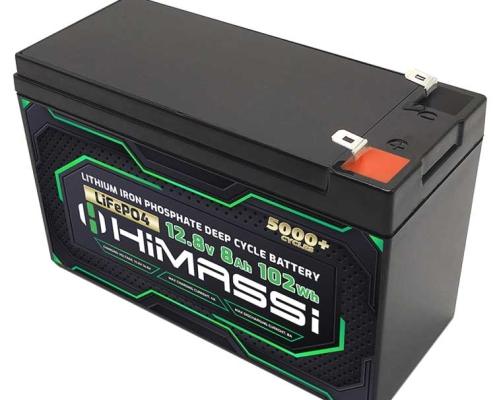 cctv rechargeable lifepo4 battery 12v 8ah