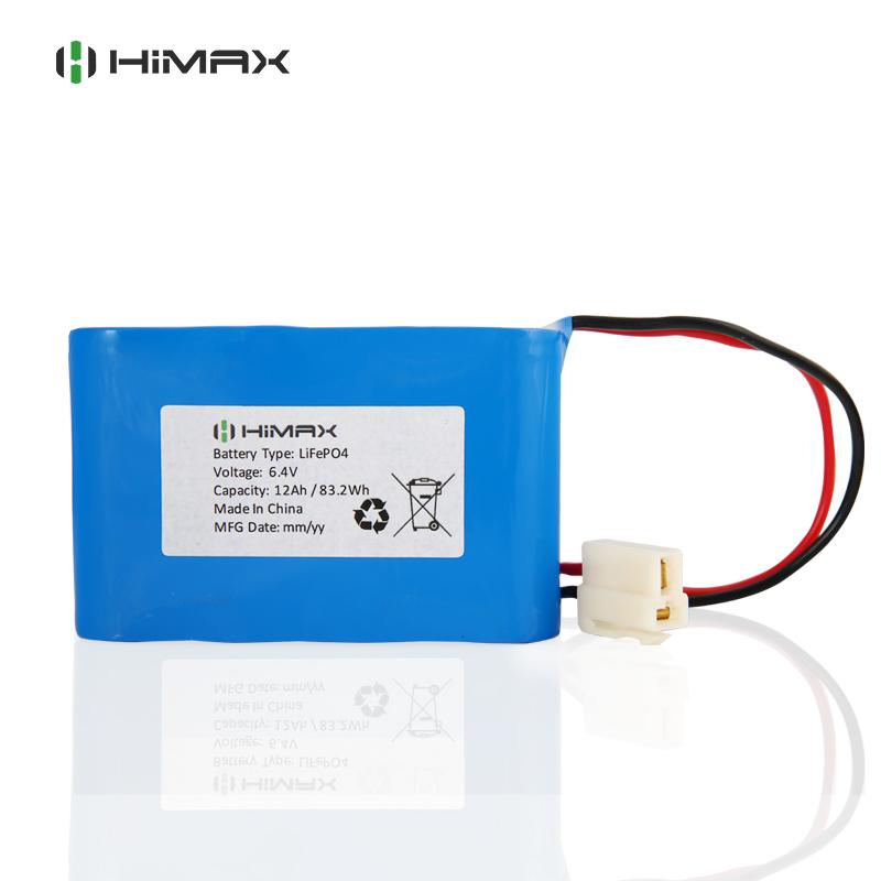 Lifepo4 Cells 6.4V Custom Lithium Battery Pack