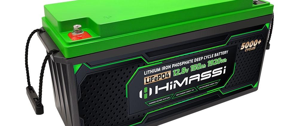 Himax - Lifepo4 12V 150Ah Li Ion Customized Battery Packs